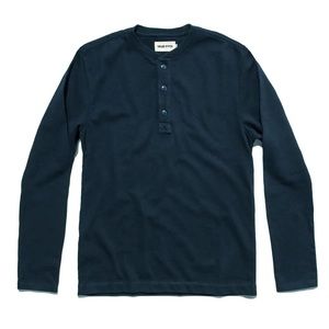 Taylor Stitch - The Heavy Bag Henley in Navy
